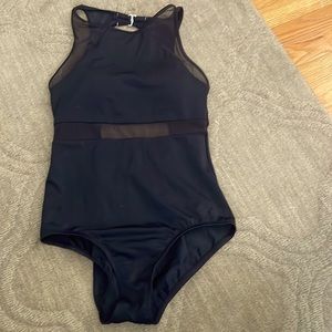 Jantzen high neck mesh suit